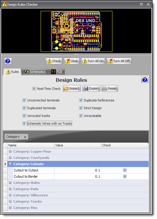 Design Rule Checker