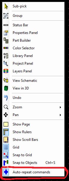 right-click context menu